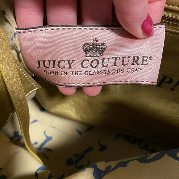 Juicy Couture Blue Velour Daydreamer Handbag - Picture 14 of 15